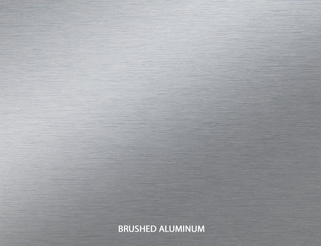 Brushed Aluminium